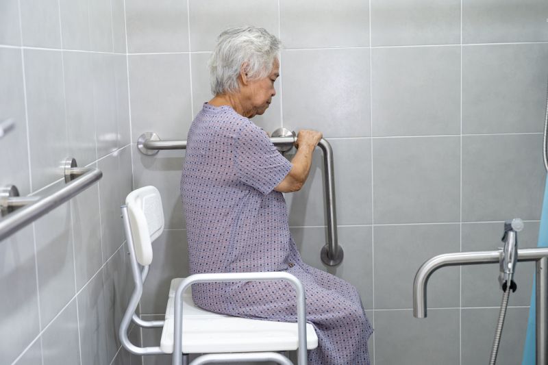 Senior Bath Safety detail
